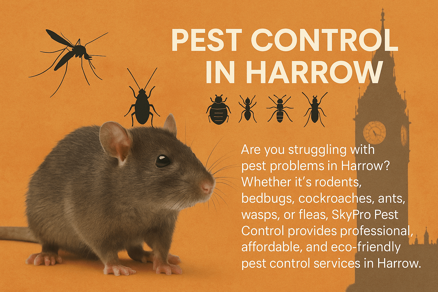 Pest Control in Harrow