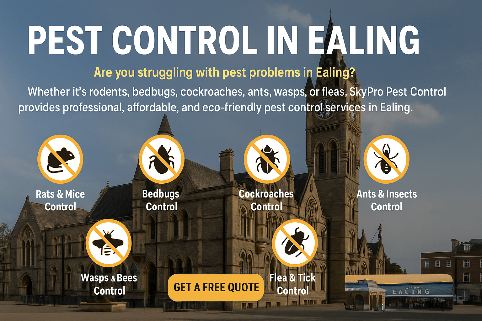 Pest Control in Ealing
